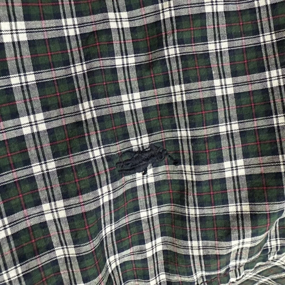 Ralph Lauren plaid button up shirt